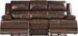 Montefano Leather Non-Power Reclining Sofa