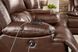 Montefano Leather Power Reclining Sofa