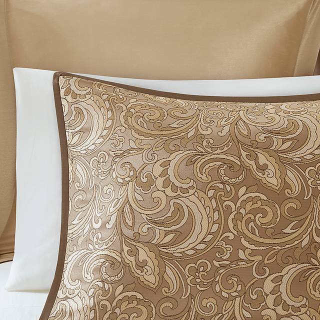 Montegut Brown 24 Pc California King Bedding Set - Thumbnail - Image 9
