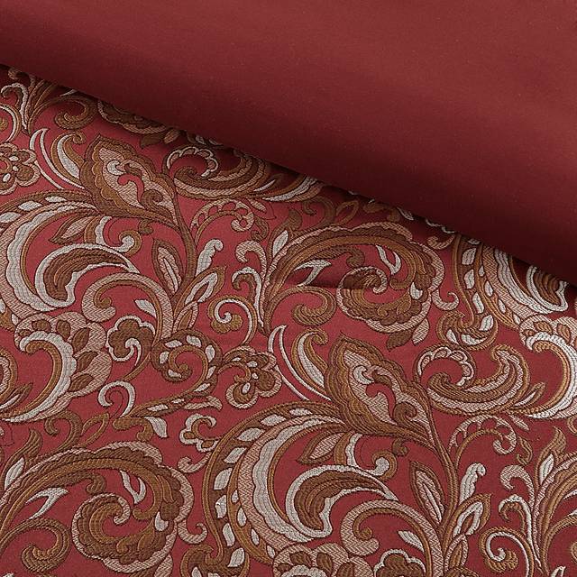Montegut Red 24 Pc King Bedding Set - Thumbnail - Image 7