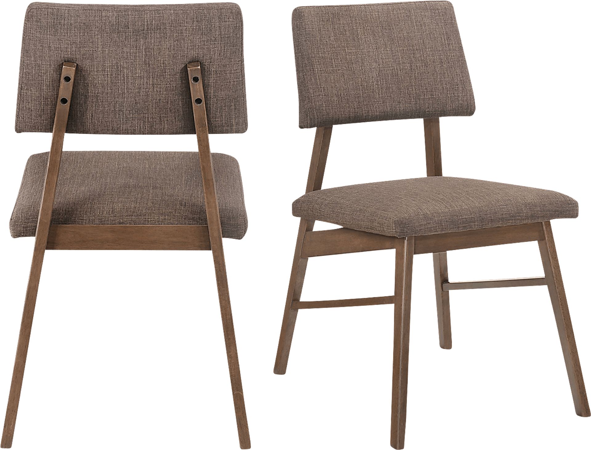 Monteith Brown Side Chair, Set of 2 - Image 1
