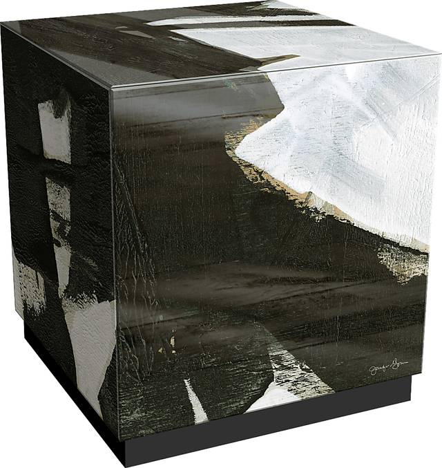 Montelargo Black Accent Table - Thumbnail - Image 1