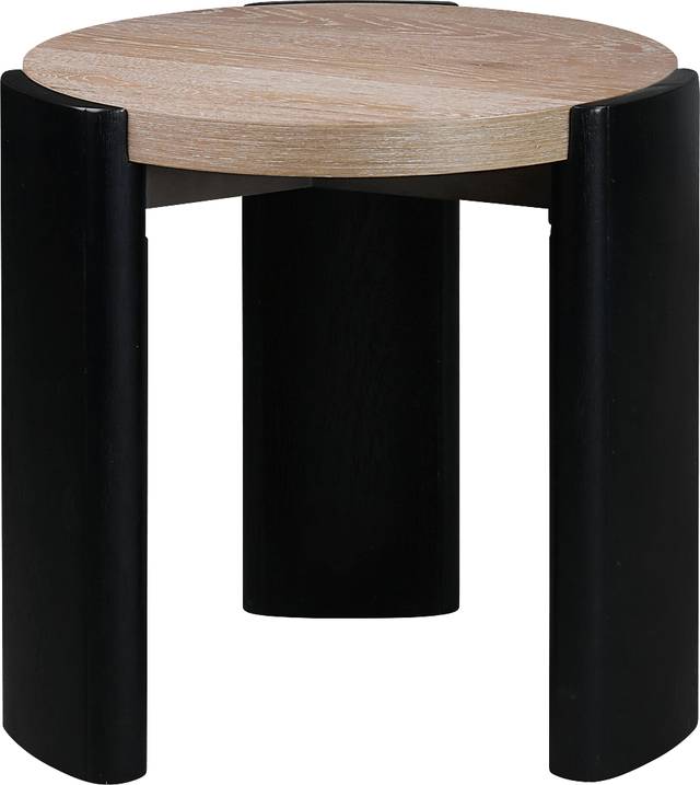 Montelius Black End Table - Thumbnail - Image 1
