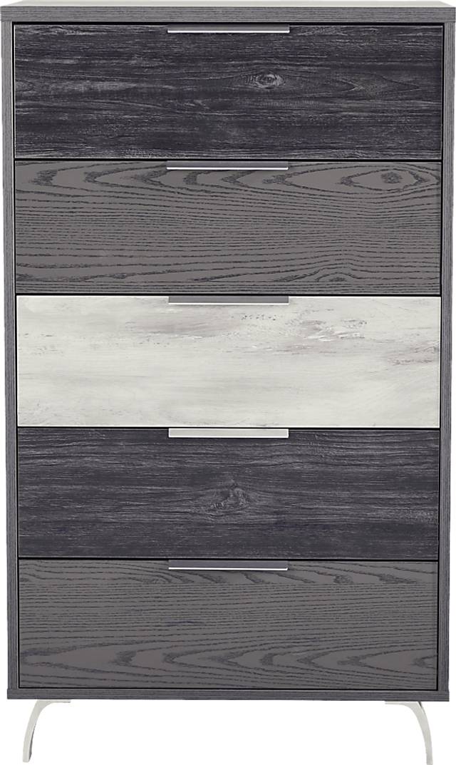 Montella Manor Gray 8 Pc Queen Panel Bedroom - Thumbnail - Image 6