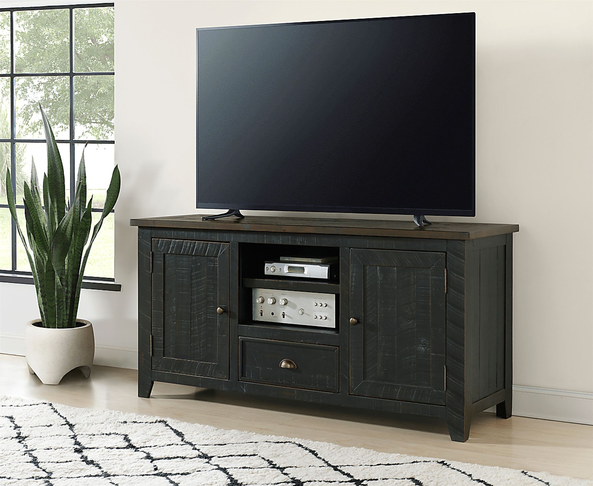 Monterey Way Black 60 in. Console - Image 7