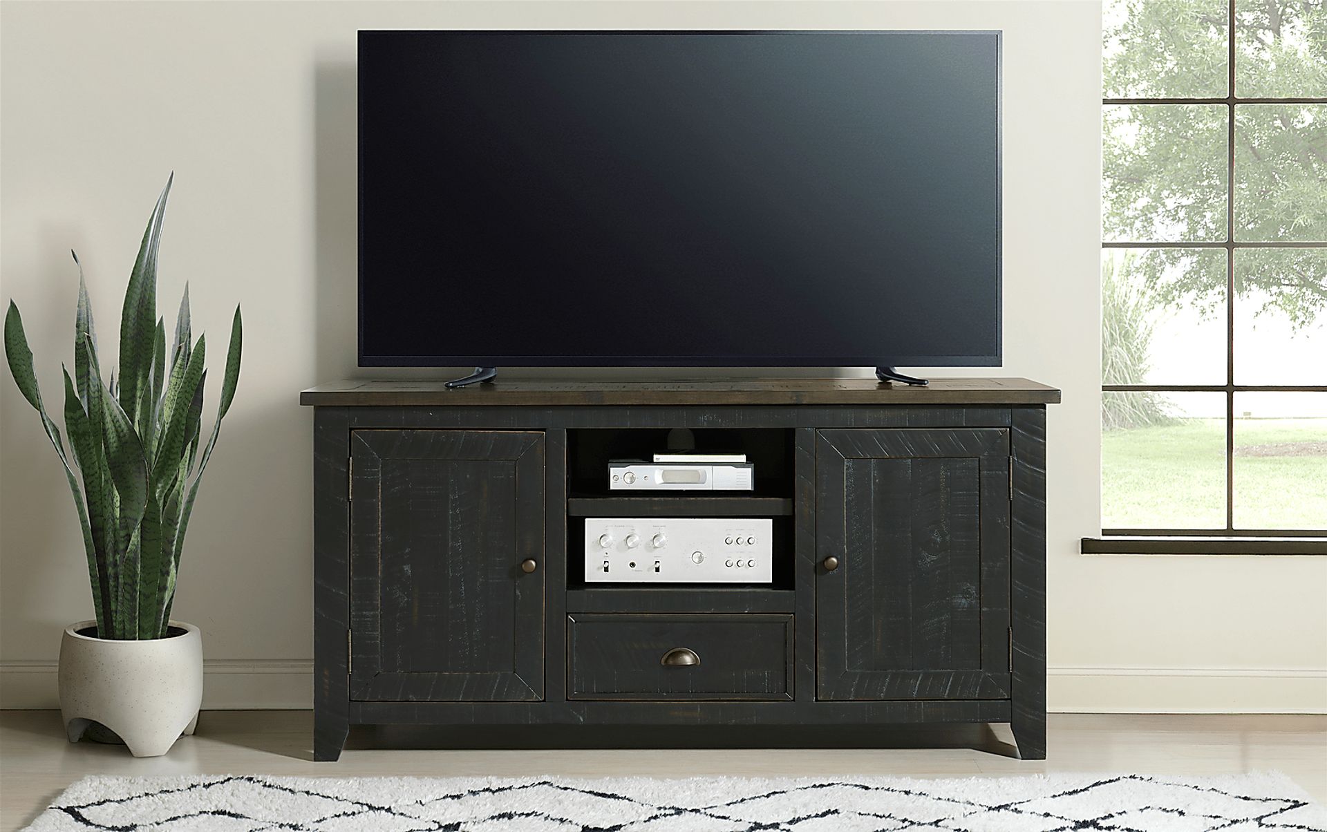 Monterey Way Black 60 in. Console - Image 9