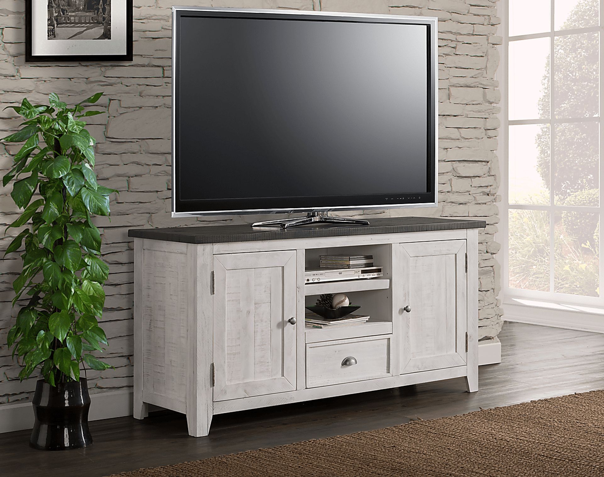 Monterey Way Gray 60 in. Console - Image 2
