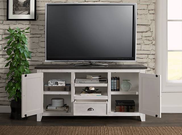 Monterey Way Gray 60 in. Console - Thumbnail - Image 5