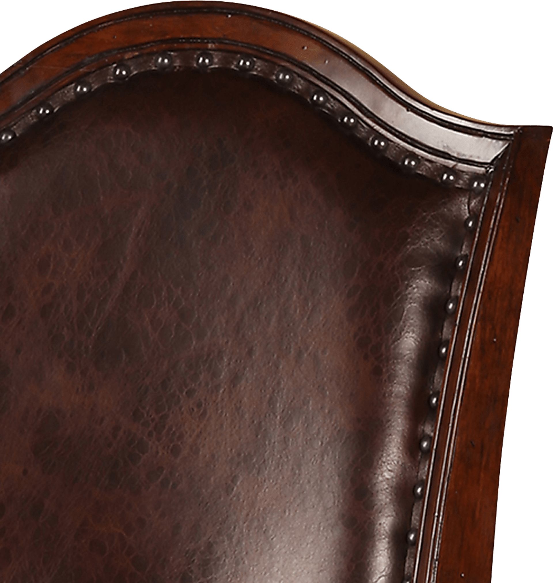 Monterols Brown Swivel Counter Height Stool - Image 3