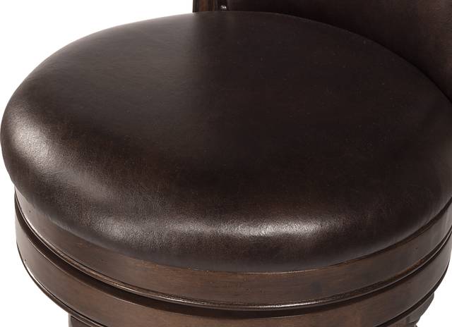 Monterols Brown Swivel Counter Height Stool - Thumbnail - Image 4
