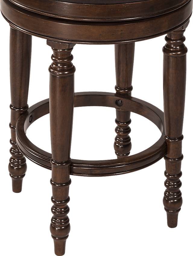 Monterols Brown Swivel Counter Height Stool - Thumbnail - Image 5
