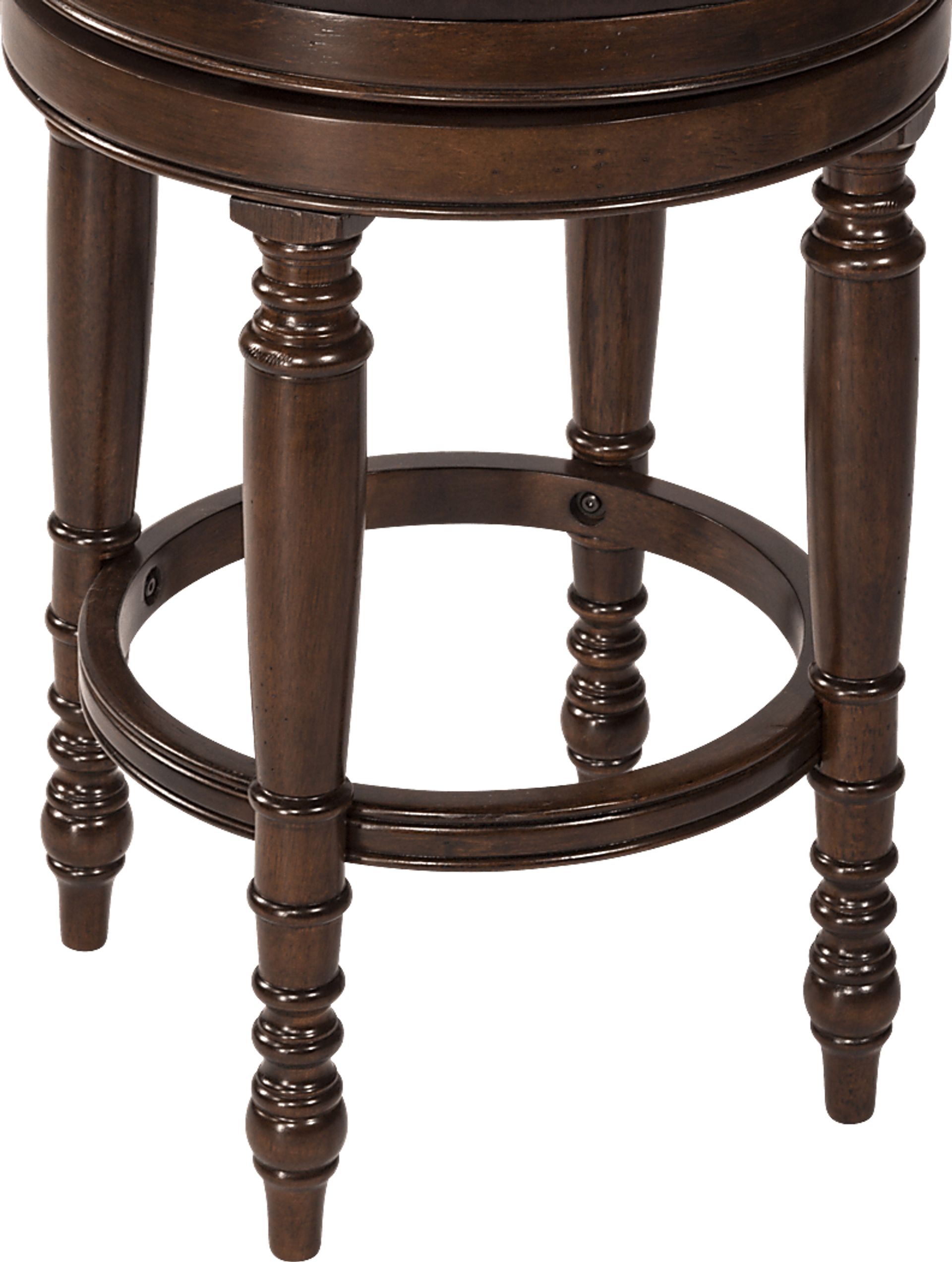 Monterols Brown Swivel Counter Height Stool - Image 5