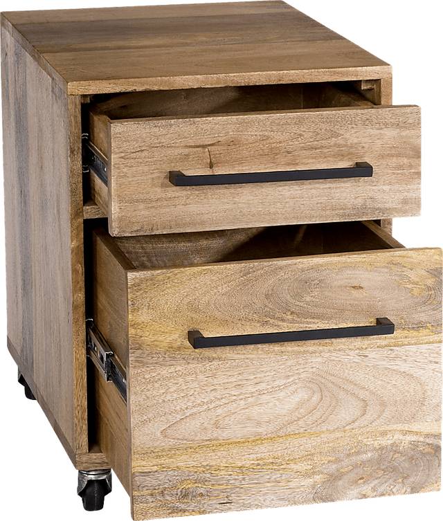 Monterosa Natural File Cabinet - Thumbnail - Image 2