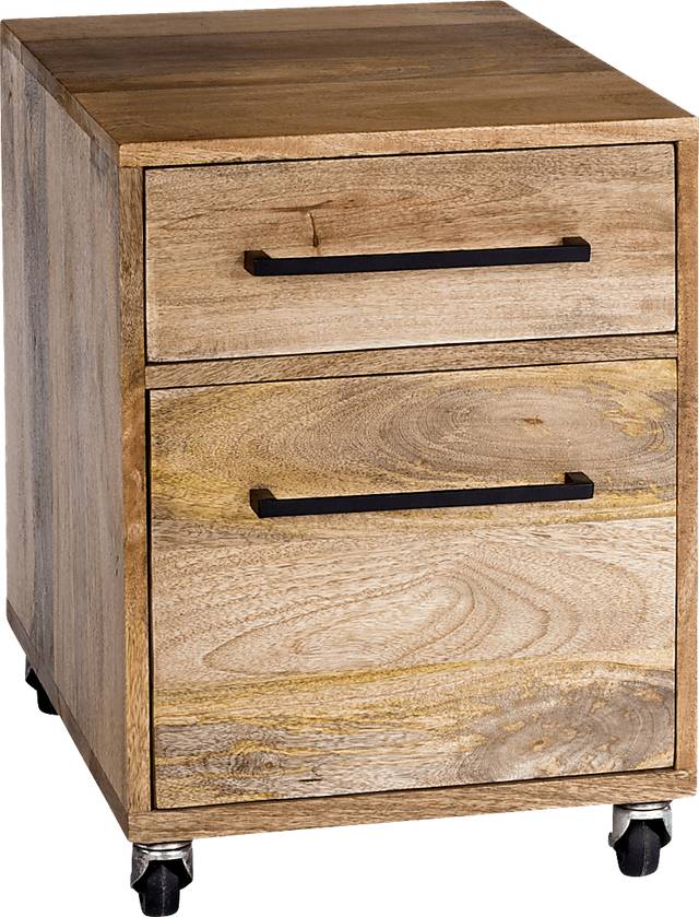 Monterosa Natural File Cabinet - Thumbnail - Image 1