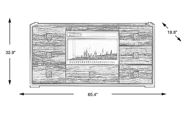 Dimension Image. Please refer to the Dimension Tab on this page for dimension details.