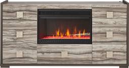 dresser with firebox