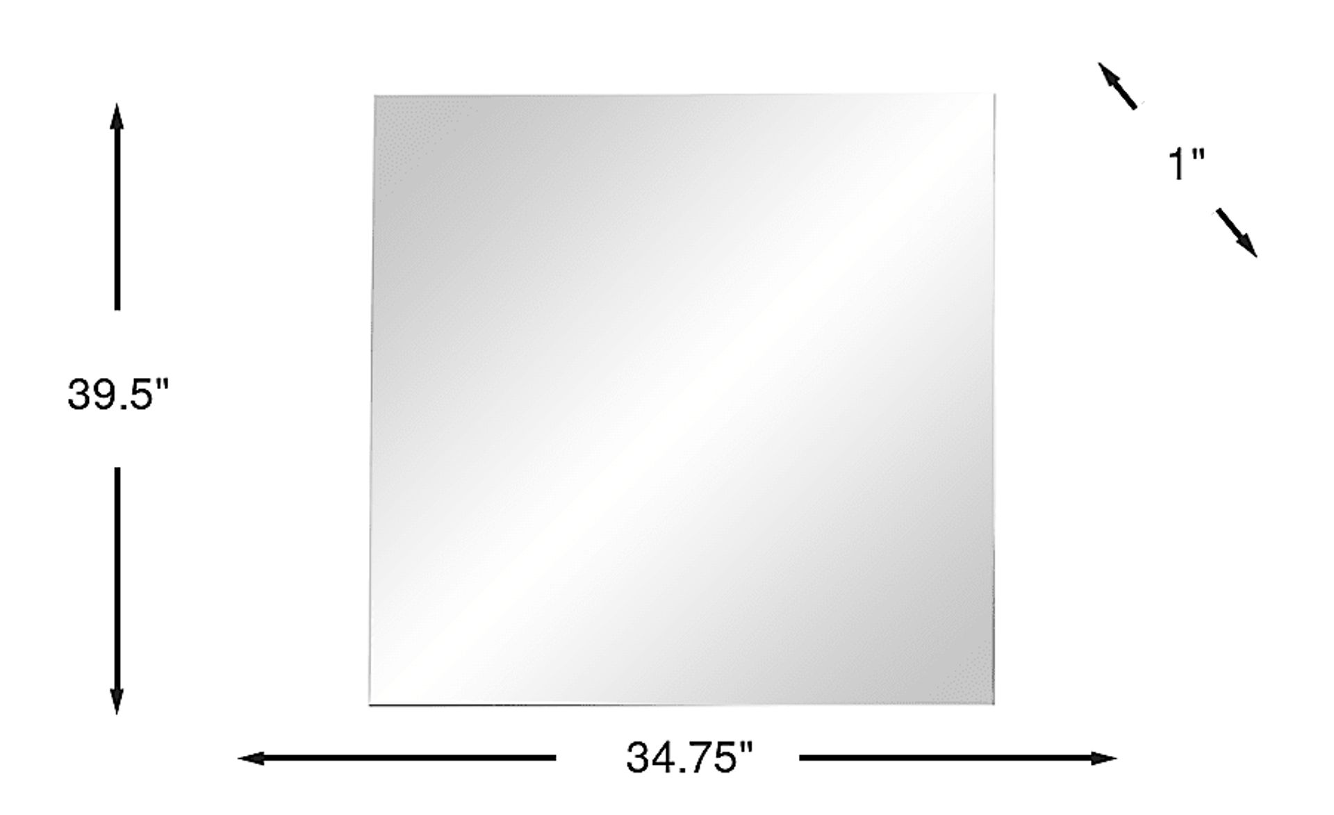 Dimension Image. Please refer to the Dimension Tab on this page for dimension details.