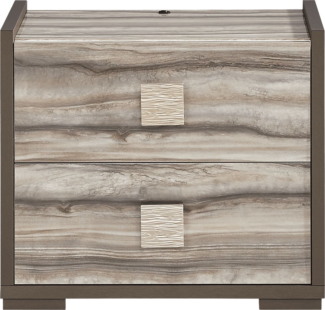 Monterosso Tan Nightstand