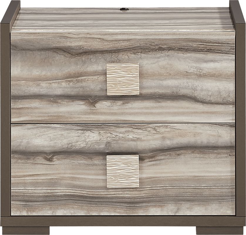 Monterosso Tan Nightstand
