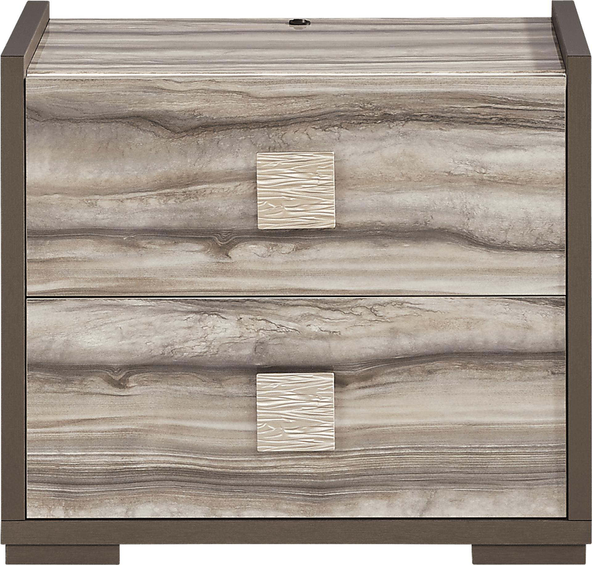 Monterosso Tan Nightstand