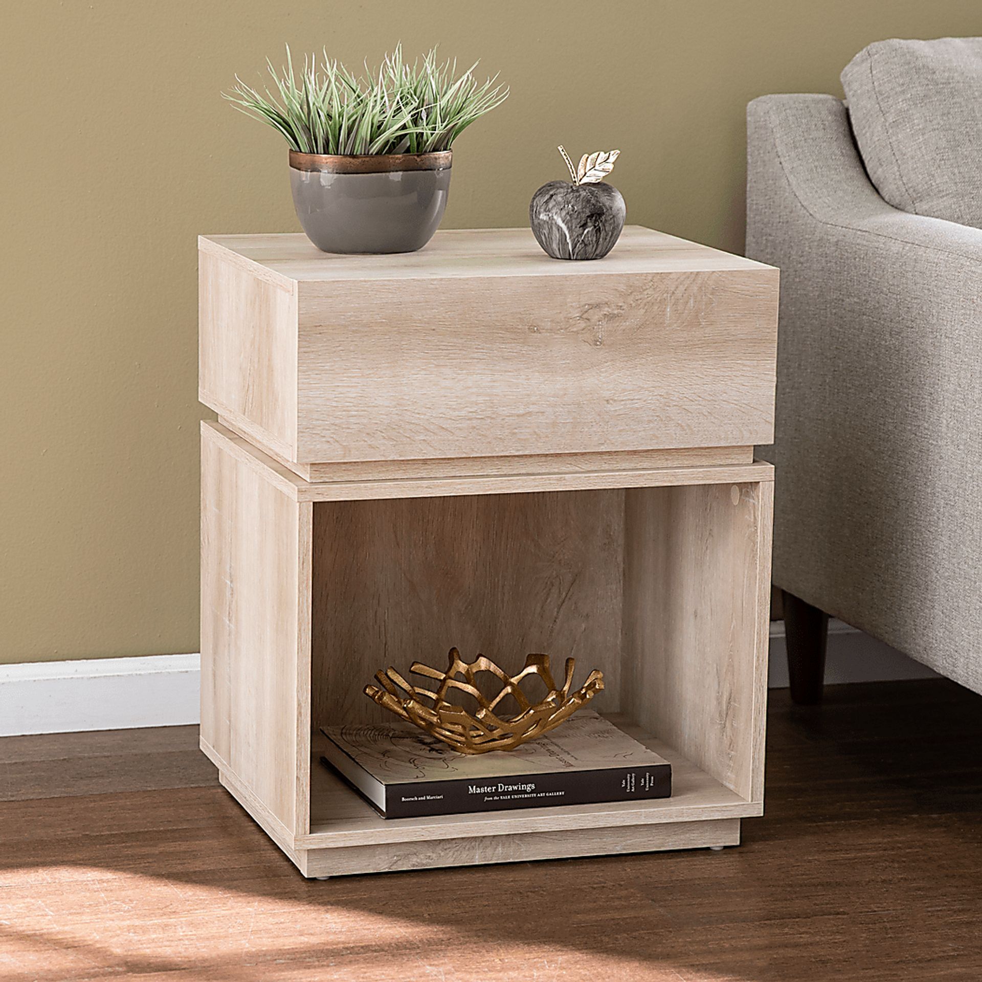 Monterry White Side Table - Image 5