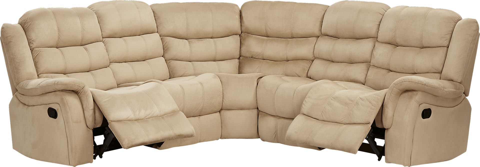 Montgomery 3 Pc Reclining Sectional - Image 2