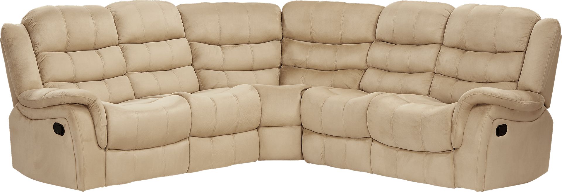 Montgomery 3 Pc Reclining Sectional - Image 1