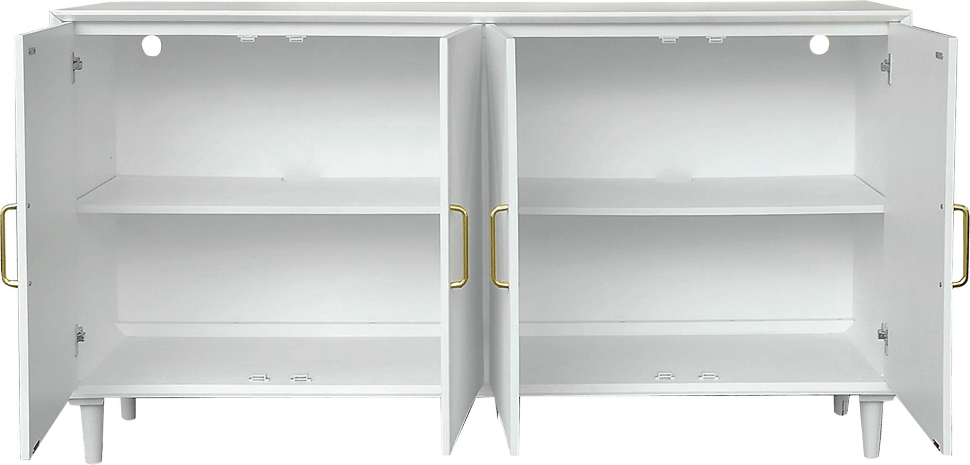 Montgomery White Credenza - Image 2