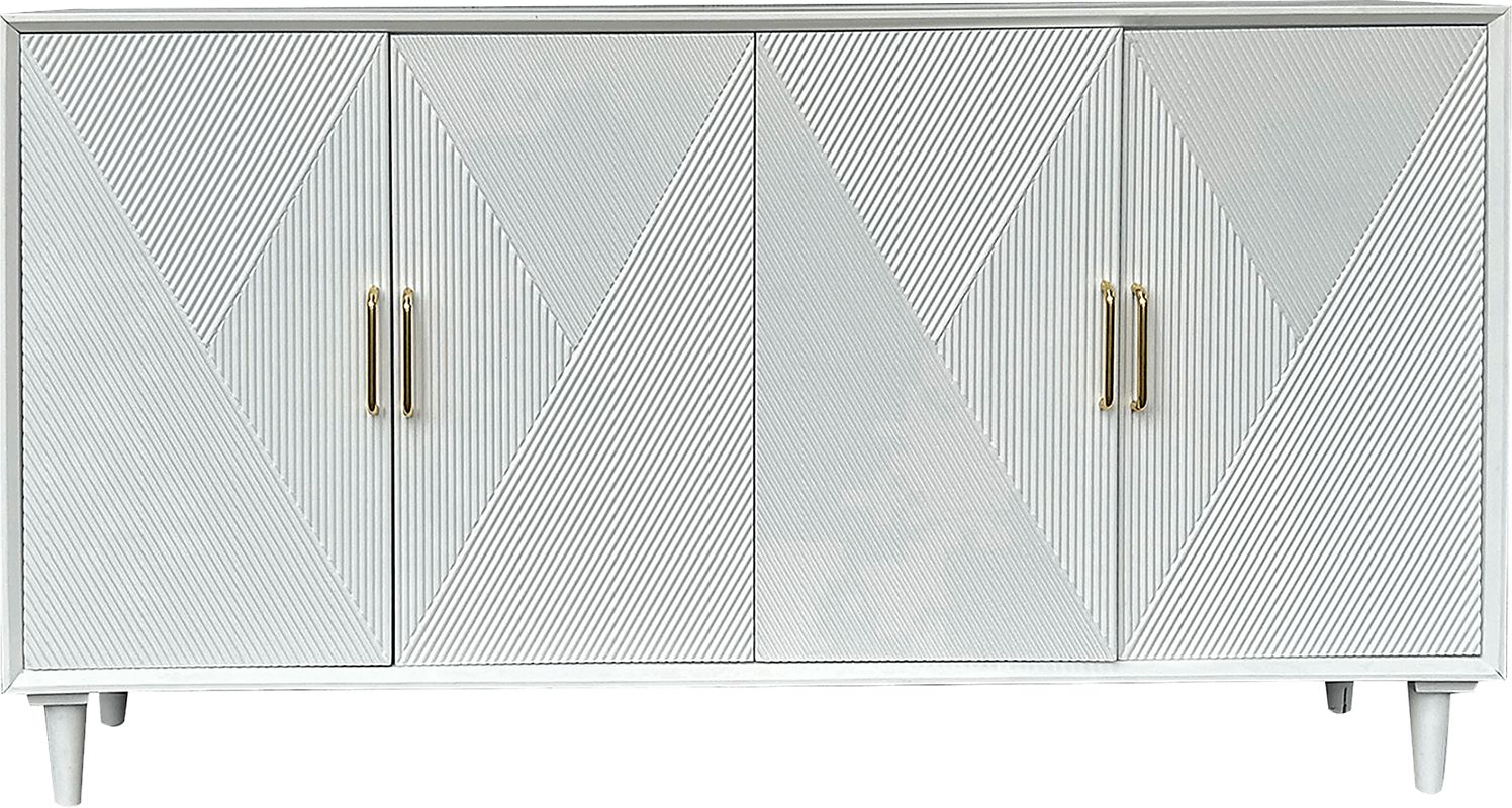 Montgomery White Credenza