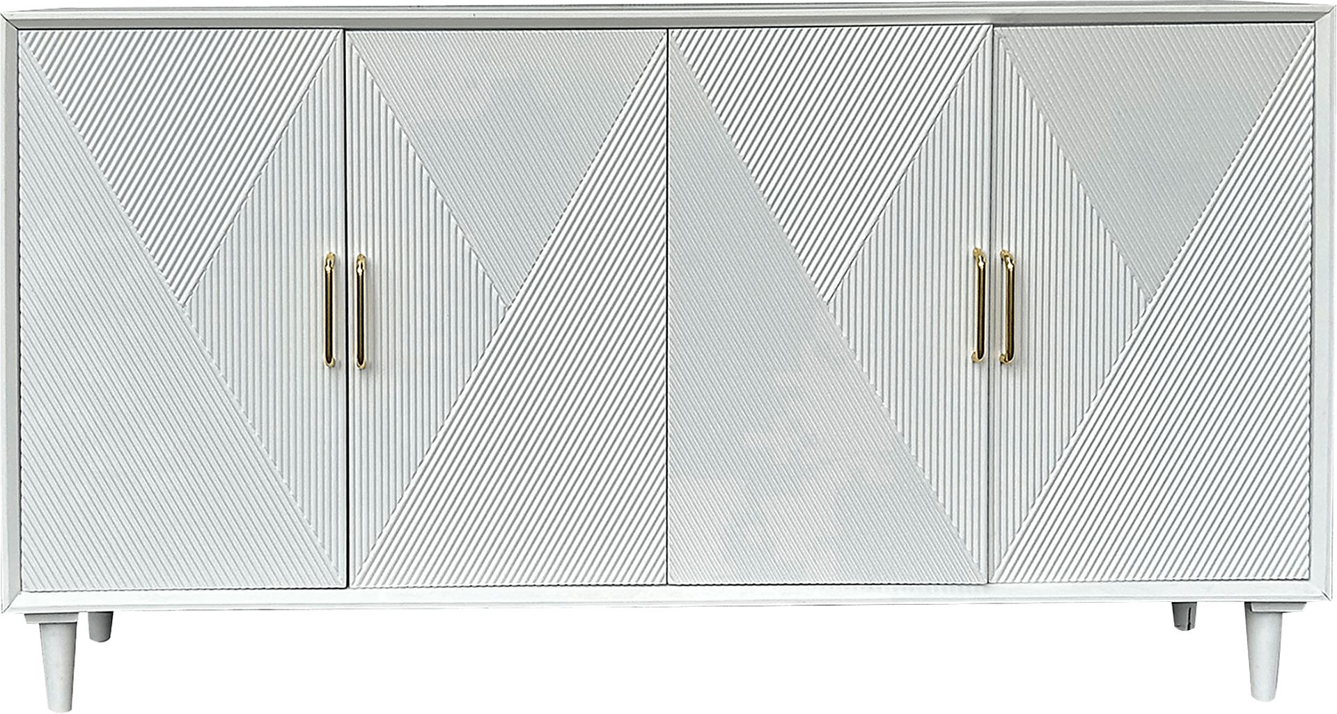 Montgomery White Credenza - Image 1