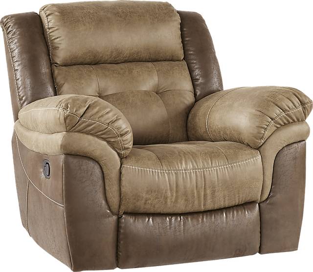 Montiglio Brown Glider Recliner - Thumbnail - Image 1