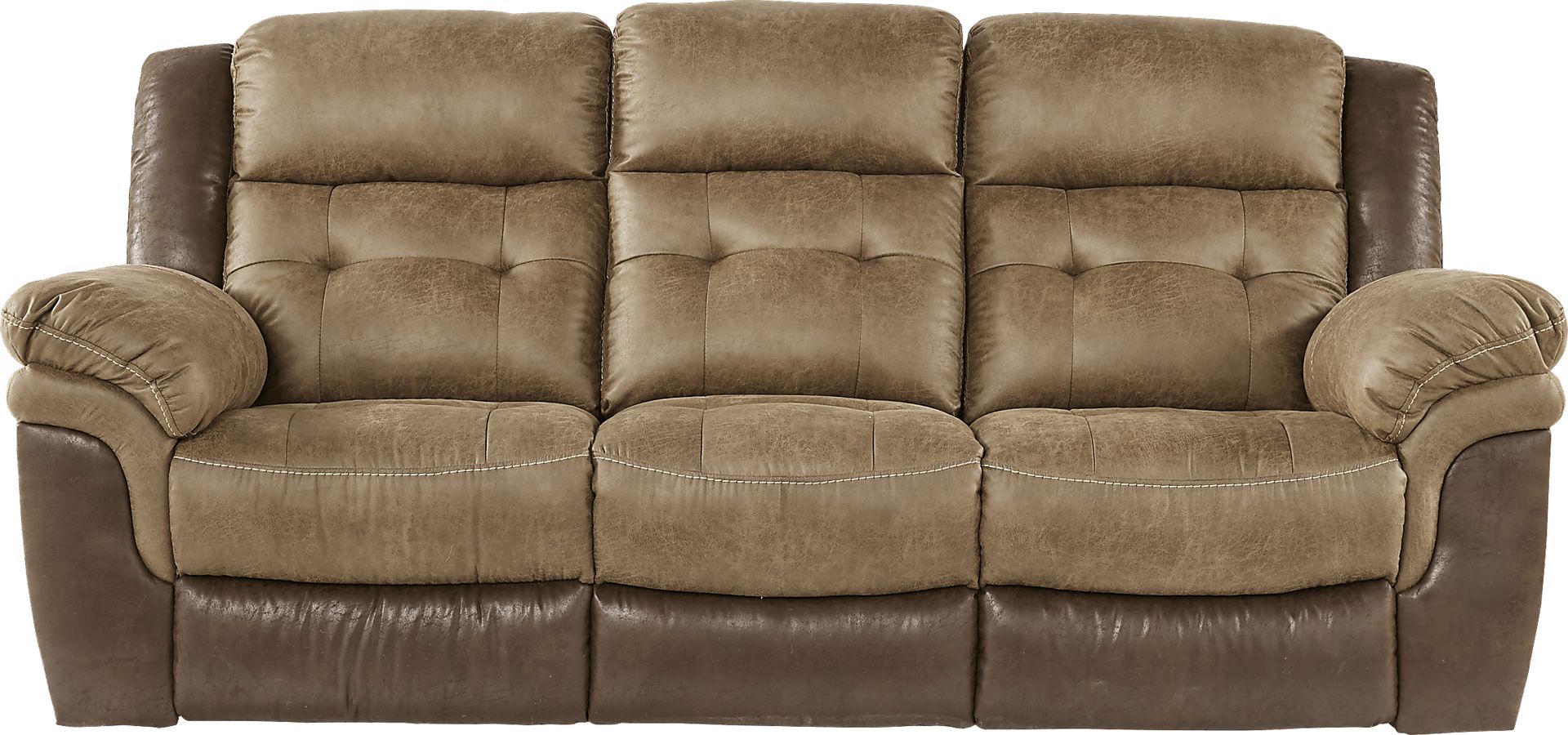 Montiglio Brown Power Reclining Sofa - Image 1