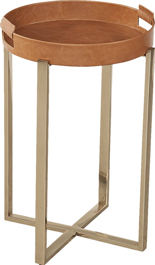Montillio Orange Accent Table - Thumbnail - Image 1
