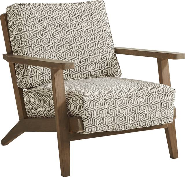 Montinello Beige Accent Chair - Thumbnail - Image 2