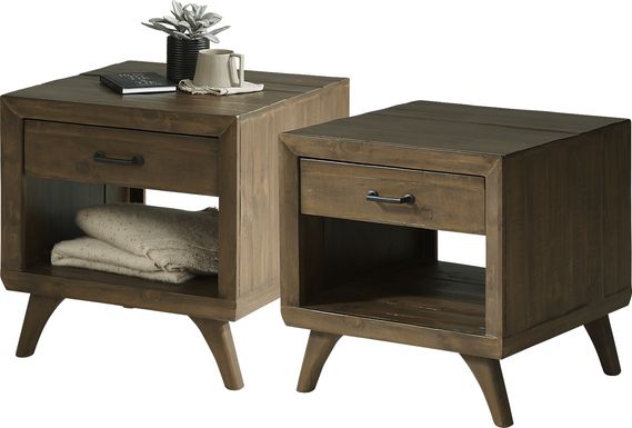 Montinello Brown Set of 2 End Tables