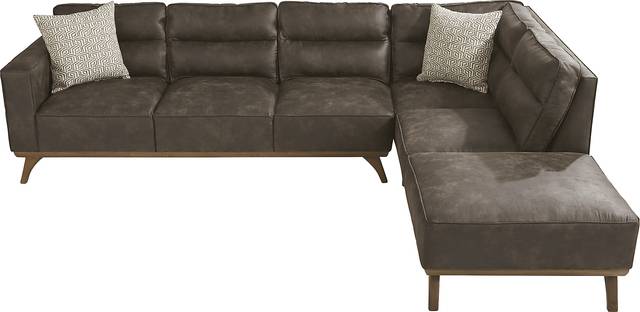 Montinello Brown 2 Pc Sectional - Thumbnail - Image 3