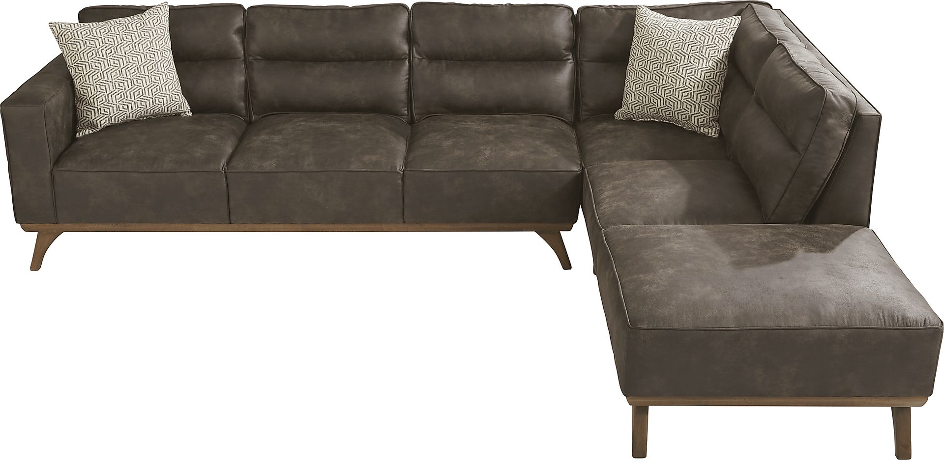 Montinello Brown 2 Pc Sectional - Image 3