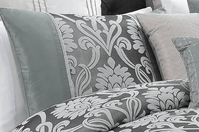 Montmood Gray 10 Pc King Comforter Set - Thumbnail - Image 4
