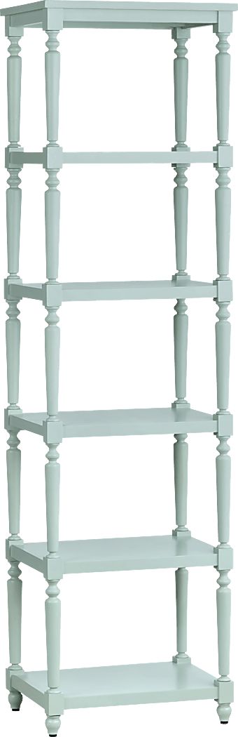 Montmorenci Turquoise Bookcase