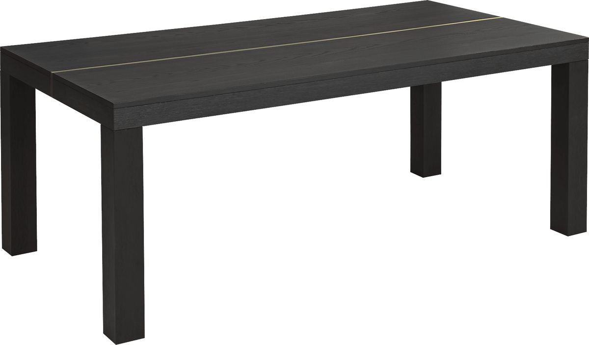Montpelier Charcoal Gray Dining Table Rooms to Go