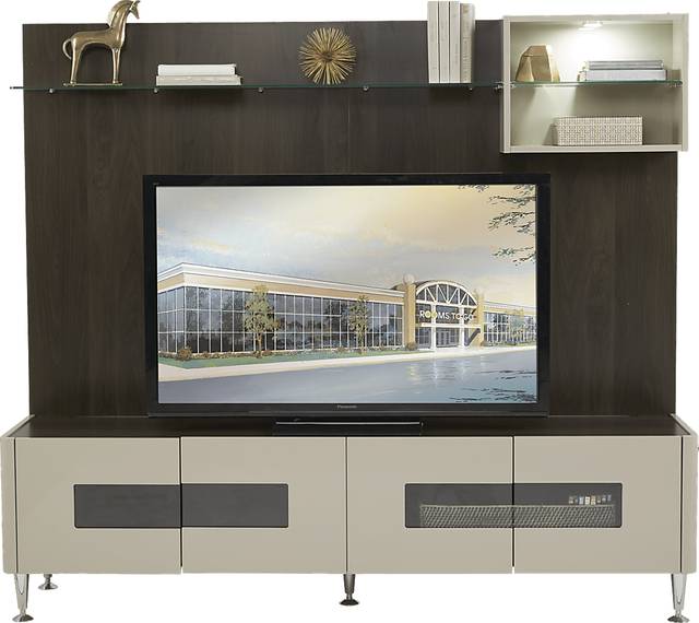 Montpelle Gray 4 Pc Wall Unit - Thumbnail - Image 1