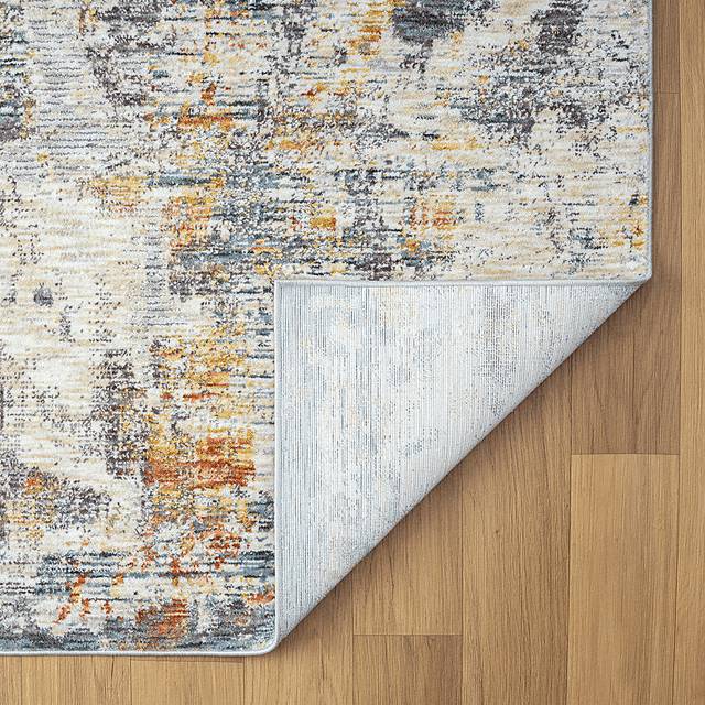 Montport Gray/Brown 2'6 x 8' Runner Rug - Thumbnail - Image 7