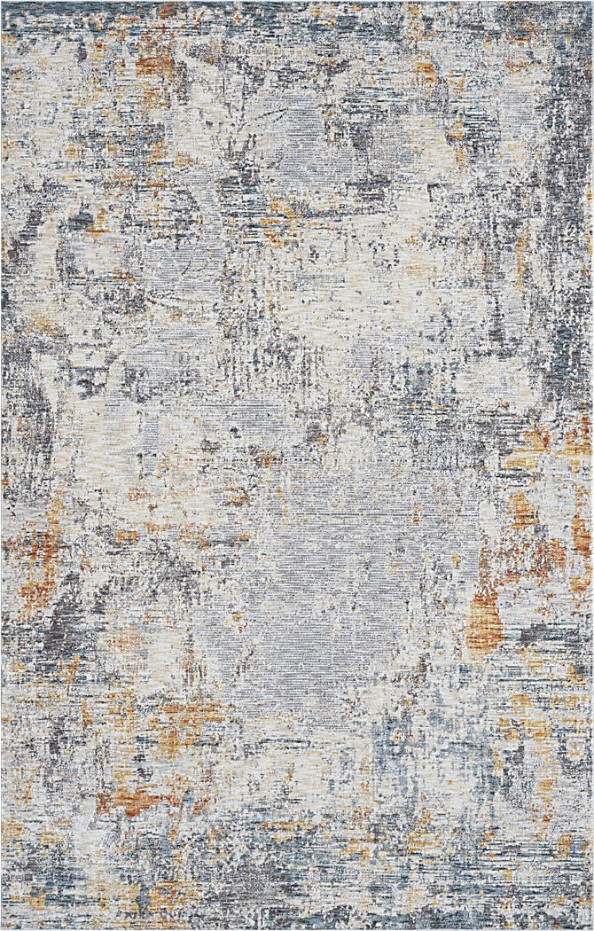Montport Gray/Brown 7'9 x 9'9 Rug