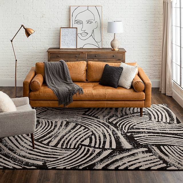 Stacy Garcia Montry Black 5'3 x 7'10 Rug - Thumbnail - Image 2