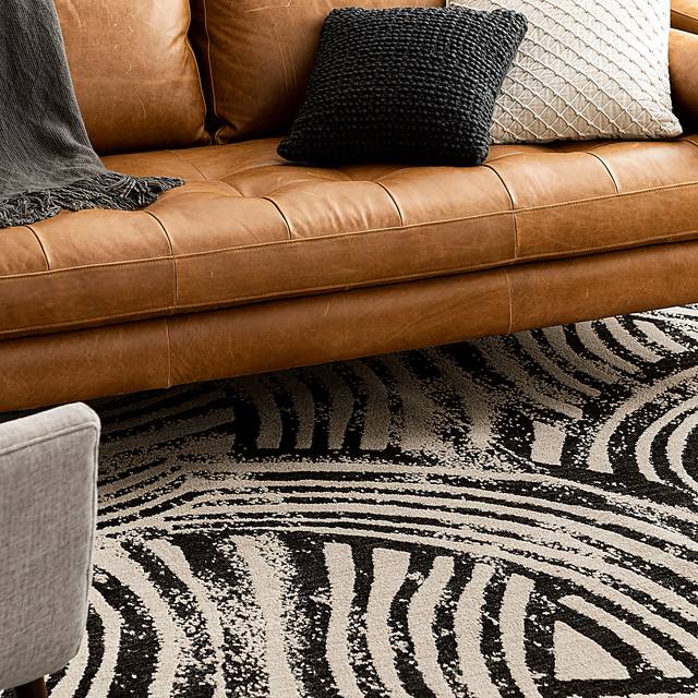 Stacy Garcia Montry Black 5'3 x 7'10 Rug - Thumbnail - Image 3