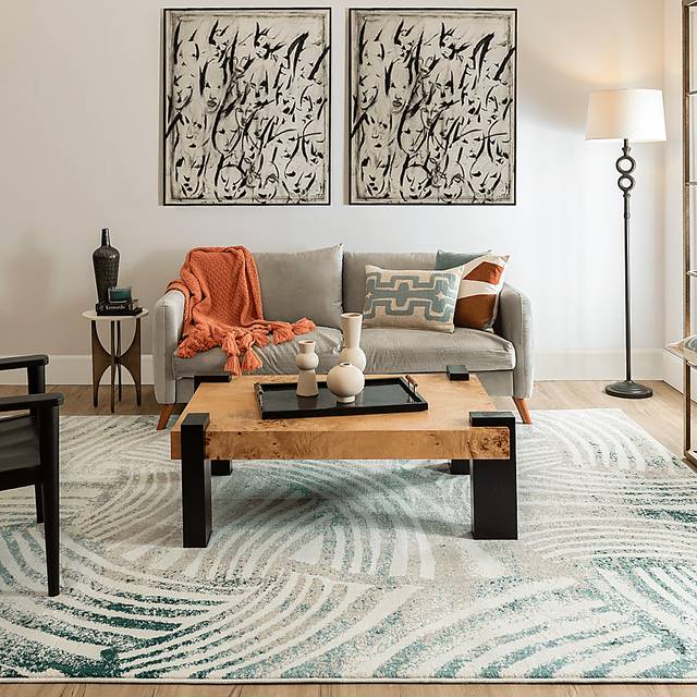 Stacy Garcia Montry Blue 5'3 x 7'10 Rug - Thumbnail - Image 2