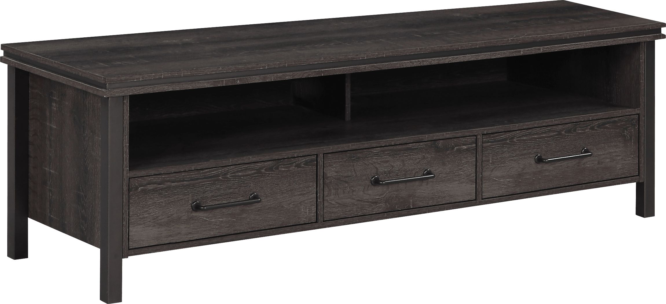 Montview Brown 75 In. Console Rooms To Go