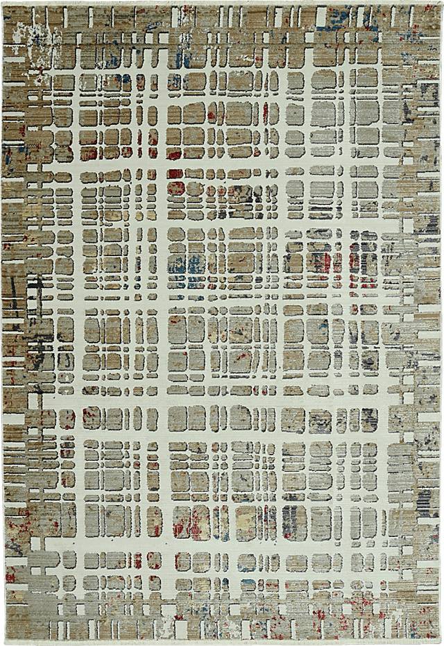 Moomar Ivory/Beige 7'10 x 10'10 Rug - Thumbnail - Image 1