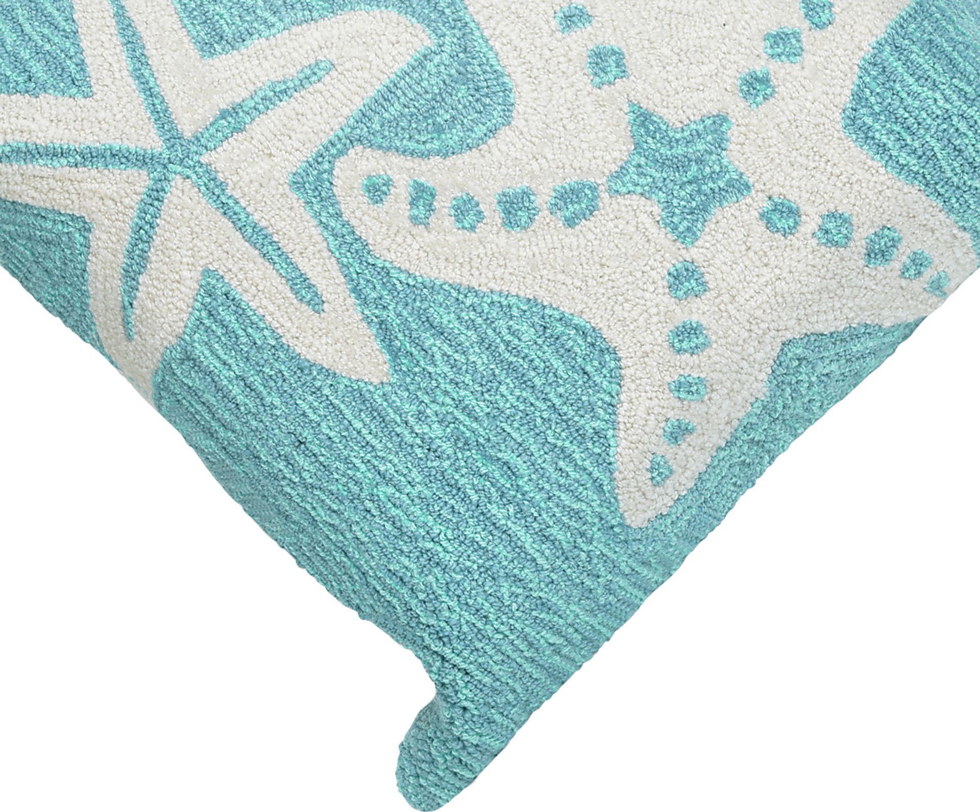 Moon Sands Aqua Indoor/Outdoor Accent Pillow - Image 5