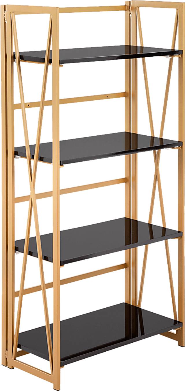 Moonbill Black Bookcase - Thumbnail - Image 1
